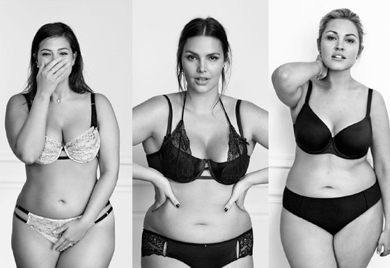 Marca plus size lança campanha em critica a Victoria's Secret
