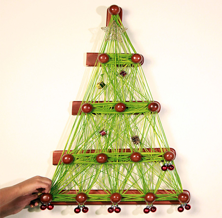 Passo a passo: aprenda a fazer uma árvore de Natal criativa 