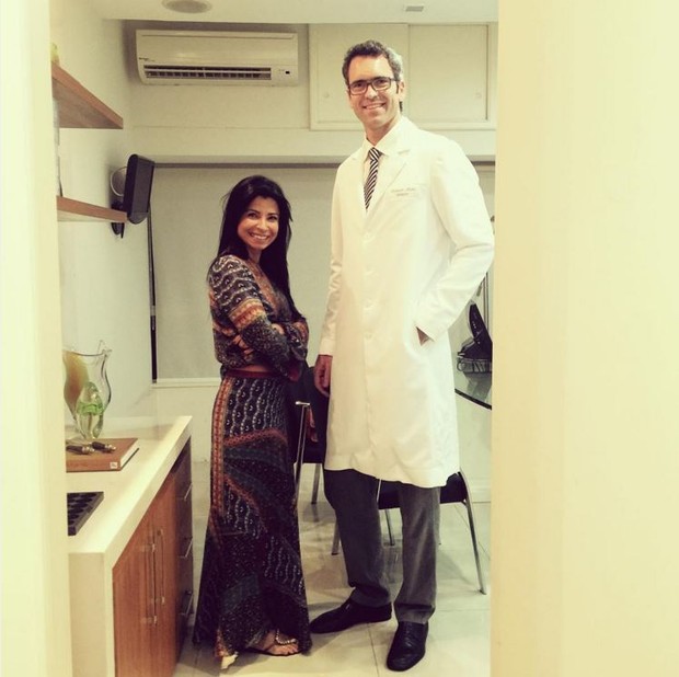 Anna Lima ao lado do novo namorado, o médico Leonardo Motta (Foto: Reprodução/Instagram)