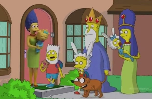 Os Simpsons faz paródia de anime e viraliza na web